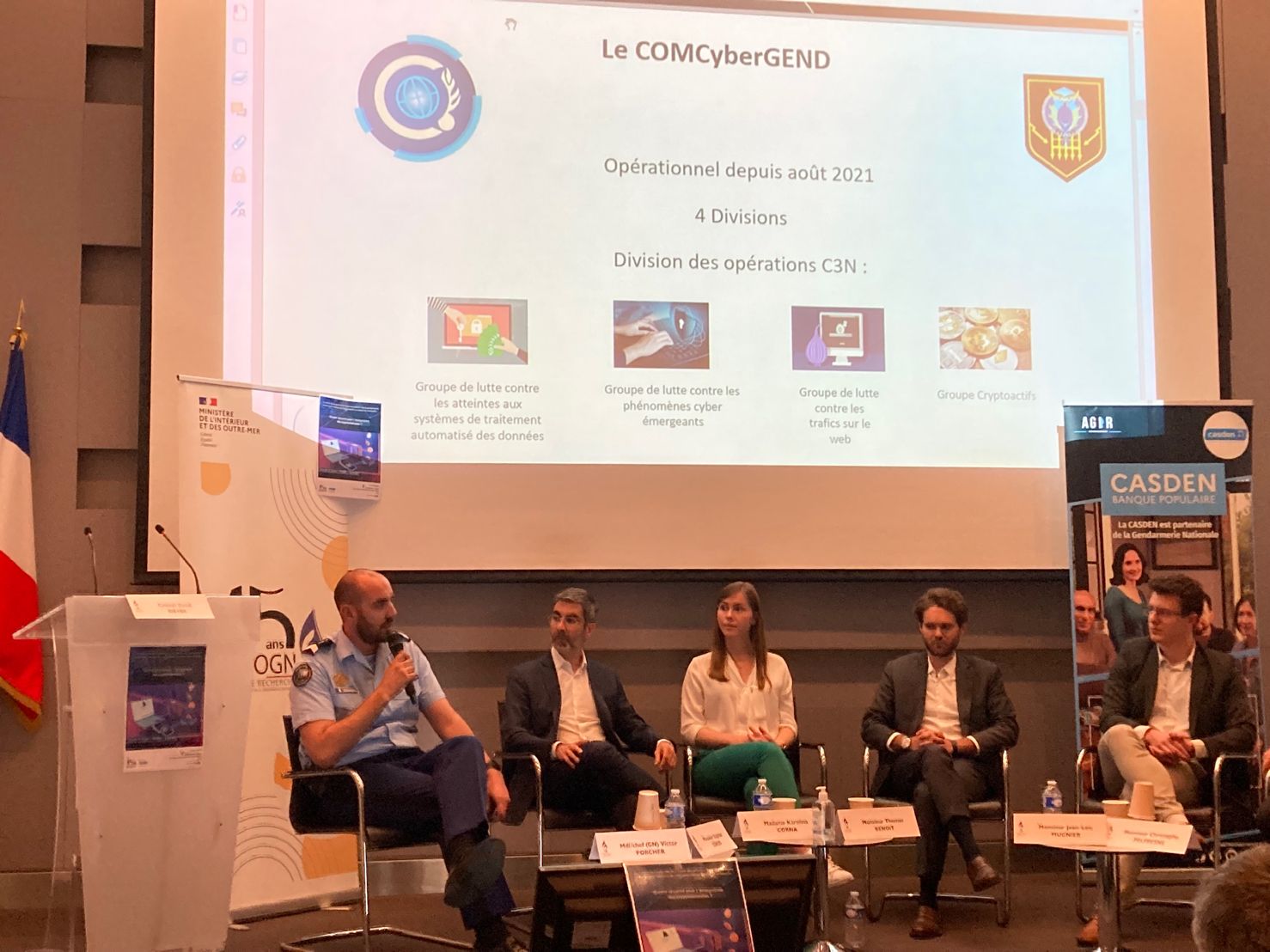 Security Workshop with Gendarmerie Nationale, 2023